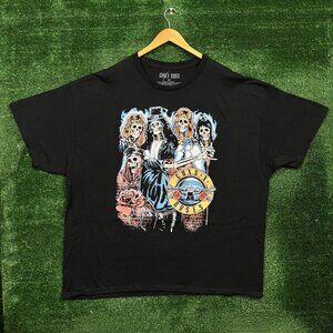 Guns N’ Roses Tour Dates Heavy Metal Band T-Shirt Size 3XL